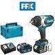 Makita Dtw1002rtj 18v 2x5.0ah Li-ion Lxt Brushless 1/2in Impact Wrench Kit