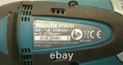 Makita DTW251 18v LXT Li-Ion Cordless 1/2 Impact Wrench + Battery+Charger+ Case