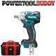 Makita Dtw285z 18volt Li-ion Lxt Brushless 1/2in Impact Wrench Body + Carry Bag