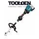 Makita Dux60z Twin 18v Lxt Brushless Split Shaft Multi Tool Motor (body Only)