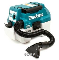 Makita DVC750LZ 18V LXT BL L Class Vacuum Cleaner Bare Unit Wet And Dry Li-ion