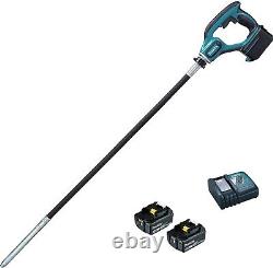 Makita DVR350RTE 18V Li-ion LXT Vibrating Poker with 2 x 5.0 Ah Batteries