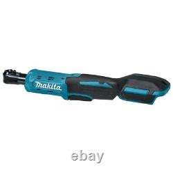 Makita DWR180Z 18v LXT Ratchet Wrench 1/4 Or 3/8 Square Drive + 9Pc Socket Set