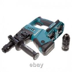 Makita Dhr264zj 36v (18v Twin) Sds+ Hammer Drill Lxt Body Only In Makpac 4