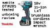 Makita Impact Wrench Dtw285 Unboxing Review 18v Li Ion Lxt Brushless Cordless