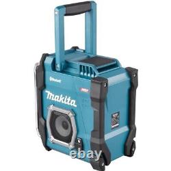 Makita Job Site Bluetooth Radio MR002GZ Blue LXT XGT 18V 40v Max +18v Battery