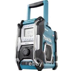 Makita Job Site Bluetooth Radio MR002GZ Blue LXT XGT 18V 40v Max +18v Battery