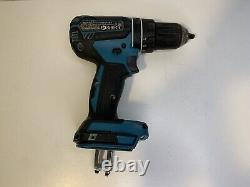 Makita LXT 18v Li-Ion Brushless Cordless Combi Hammer Drill DHP485 with 2x Battery