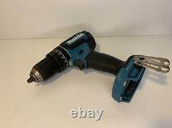 Makita LXT 18v Li-Ion Brushless Cordless Combi Hammer Drill DHP485 with 2x Battery