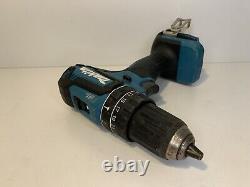 Makita LXT 18v Li-Ion Brushless Cordless Combi Hammer Drill DHP485 with 2x Battery