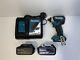 Makita Lxt 18v Li-ion Brushless Impact Driver Dtd153 With 2x Battery & Charger