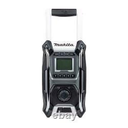 Makita MR001GZ01 12V/14.4V/18V/40V MAX XGT, LXT & CXT AM/FM Jobsite Radio White