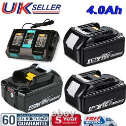 New For Makita BL1850B 18V Li-ion LXT BL1830 BL1850 BL1860 Battery or Charger UK