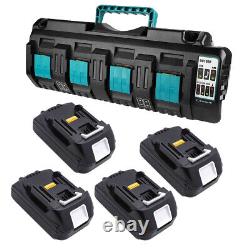 Replace Makita Battery 18V 3.0Ah BL1850B BL1860 BL1830B BL1815N LXT400 194205-3