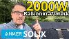 St Rkstes Balkonkraftwerk Anker Solix Solarbank Dual System 2000w Solaranlage Mit Speicher