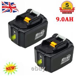 UK For Makita 18V BL1830 LXT Li-ion 9.0Ah BL1850B BL1860B Battery / Charger NEW