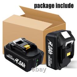 1/2/4/6x Batterie pour Makita BL1830/1850 18V BL1860B 7.0Ah LXT Li-Ion Sans Fil