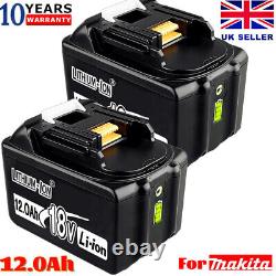 1-4pack 18v 5/6/8/9ah Pour Makita Li-ion Batterie Lxt De Grande Capacité Bl1860 Bl1830