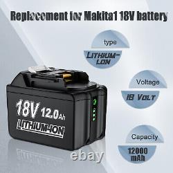 1-5X 8.0AH pour Batterie Li-ion Makita 18V LXT pour BL1830 BL1840 BL1850 BL1860