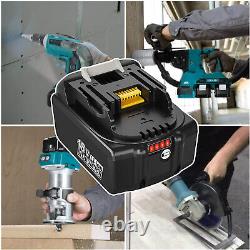 18V 5AH/6AH Pour Batterie Originale Makita Li-Ion BL1850B BL1860 BL1890 Chargeur LXT