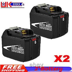 18V Pour Makita 6.0Ah Chargeur de batterie Li-ion BL1860 LED BL1850 BL1830 BL1840 LXT