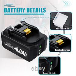 18V Pour Makita 9.0Ah Batterie Li-ion BL1860 LED BL1850 BL1830 BL1840 LXT/Chargeur