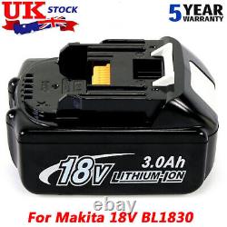 18v Pour Makita 6.0ah Chargeur De Batterie Li-ion Bl1860 Led Bl1850 Bl1830 Bl1840 Lxt