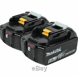 (2) Makita Bl1860b De 6ah Lxt Li-ion Véritable Makstar Batterie