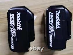 2 X Makita Bl1860b 18v 5.0ah Lxt Li-ion Véritable Makstar Batterie Twin Pack