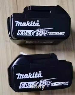 2-pack Makita Bl1860b 18v 6ah Lxt Li-ion Batterie Batterie Makstar Nouveau
