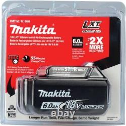 2PCS Makita BL1860B Batterie unique 18V 6Ah LXT Li-ion Genuine Makstar Battery Pack UK