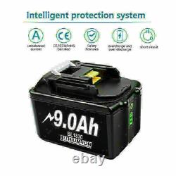 2X Batterie Li-Ion 18V 9.0Ah 6.0Ah pour Makita BL1830 LXT BL1840 BL1850 BL1860 NEUF