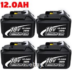 2X POUR MAKITA 18V 6Ah/8Ah/9Ah/12Ah BATTERIE LI-ION LXT BL1860B BL1850B/Chargeur