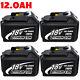 2x Pour Makita 18v 6ah/8ah/9ah/12ah Batterie Li-ion Lxt Bl1860b Bl1850b/chargeur