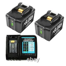 2x 9.0ah Batterie / Chargeur Pour Makita 18v Lxt Li-ion Bl1830 Bl1850 Bl1860 3.5ah