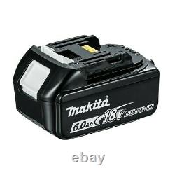 2x Batterie Authentique Makita 18v 6.0ah Li-ion Lxt Bl1860 6ah Batterie Nouvelle Étoile