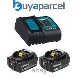 2x Batterie au lithium Makita 18V 6.0Ah LXT BL1860 authentiques + Chargeur DC18SD 240v