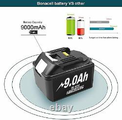 2x Pour Makita Bl1850 18v 18volts 9.0ah Li-ion Lxt Makstar Batterie Bl1850b Bl1830