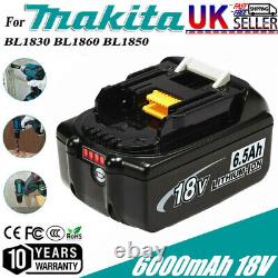 4-pack Pour Makita Bl1860 18v Lxt 6.0ah Batterie Li-ion Bl1850 Bl1830 Bl1840 Tool