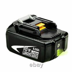 4X Batterie BL1860 18V 6Ah 9Ah 12Ah LXT Li-ion pour chargeur de batterie Makita BL1830