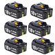 4x Batteries 6.0ah 8.0ah Pour Batterie Makita 18v Li-ion Lxt Bl1860 Bl1830 Bl1840