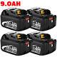 4x Pour Batterie Makita 18v 6.0ah 9.0ah 12.0ah Bl1830 Bl1840 Bl1850 Bl1860 Lxt Led