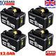 4x Pour Batterie Makita 18v 6ah 9ah Bl1830 Bl1840 Bl1850 Bl1860 Lxt Indicateur Led