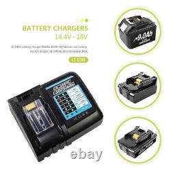 9.0ah 18v Batterie Pour Makita Lxt Li-ion Bl1830 Bl1860 Bl1850 Dc18rc Chargeur Led