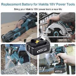 Adapté pour batterie Makita BL1860 BL1850 LXT 18V Li-ion 6.0Ah 8.0Ah BL1830