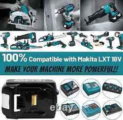 Adapté pour batterie Makita BL1860 BL1850 LXT 18V Li-ion 6.0Ah 8.0Ah BL1830