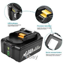 Adapté pour batterie/chargeur Li-ion Makita BL1830 BL1850 BL1860 DHR242Z LXT 18V OUTIL