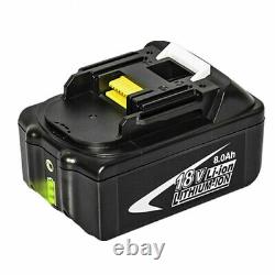 Authentique pour batterie/chargeur Makita BL1860 BL1830 BL1850 6/9Ah 18V Li-ion LXT 4X