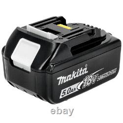 Batterie Authentique Makita Bl1850 18v 5.0ah Li-ion Lxt Makstar Pack De Batterie De 4 Uk Stock