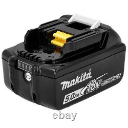 Batterie Authentique Makita Bl1850 18v 5.0ah Li-ion Lxt Makstar Pack De Batterie De 4 Uk Stock